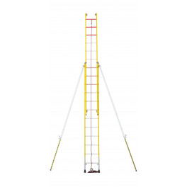 ESCALERA FIBRA VIDRIO SEGURIDAD EN FACHADA F72MS