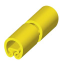 Manguito precortado amarillo 8x25 PVC plastificado UNEX 1852-M