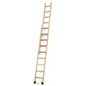 ESCALERA EXTENSIBLE A CUERDA DE MADERA